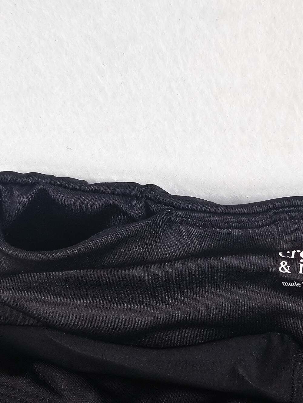 Crown & Ivy Active Black Ruffle Golf Pull On Skort Pockets Sports Tennis Large - Picture 5 of 9